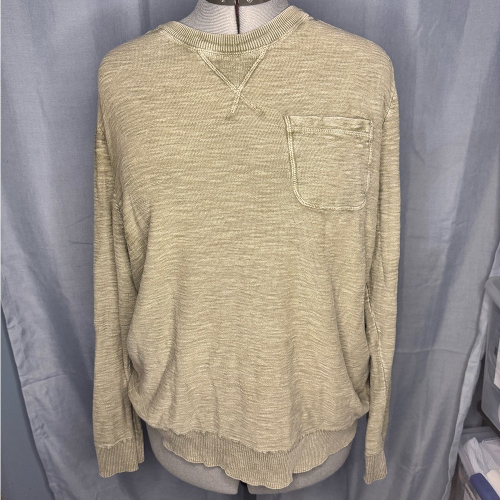 Lucky Brand Welterweight Gravel Sweater